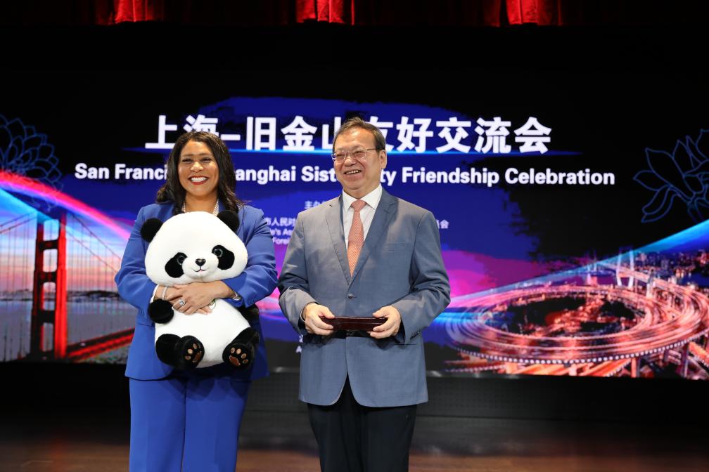 旧金山市市长布里德：期待进一步巩固和上海的友城关系
